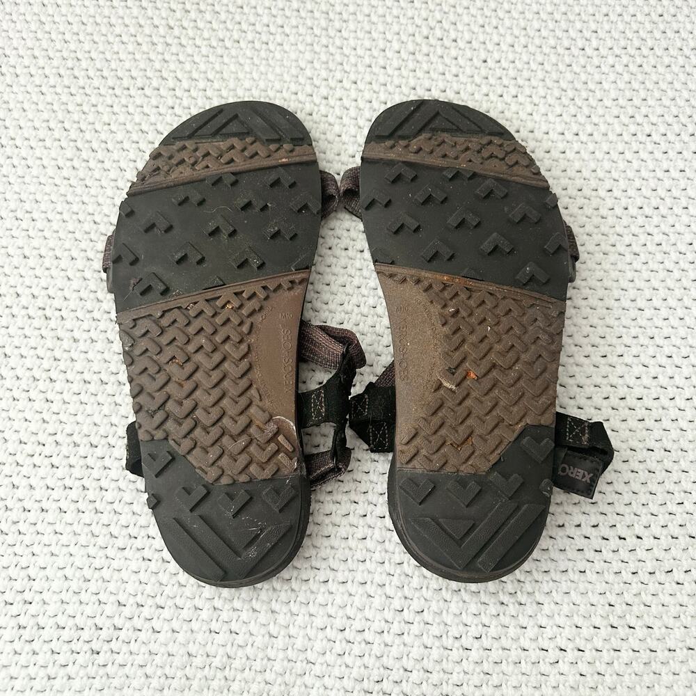 Xero Shoes Men Multi Brown Strappy Z Trail EV Sandals Shoes Size 10 Hook Loop - Picture 7 of 8